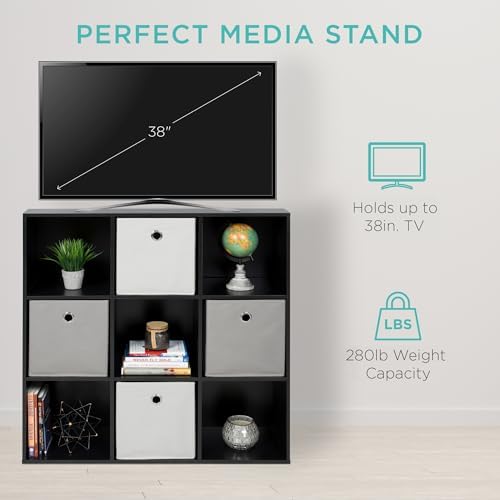 Best Choice Products 9-Cube Storage Organizer, 13.5in Shelf Opening, Display - Image 5