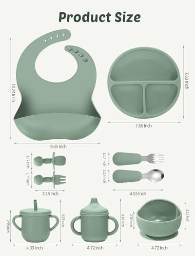 Silicone Baby Feeding Set - Image 3
