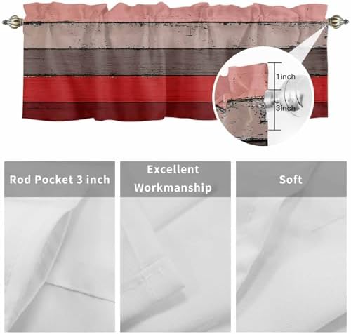Farmhouse Kitchen Curtains Valances - Image 7
