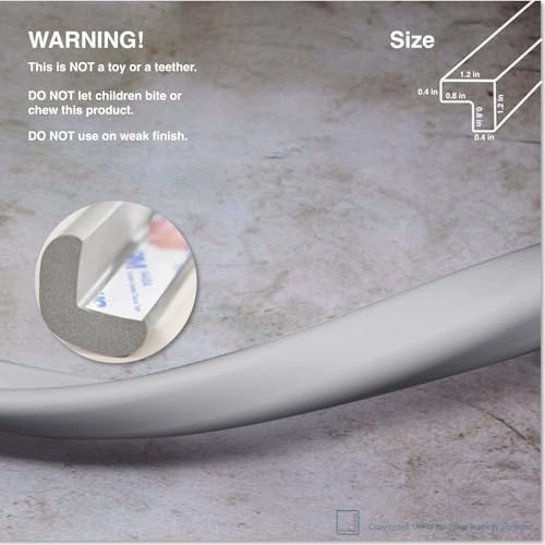 Roving Cove Furniture Edge Protector, Desk Edge Cover, Large 9ft Edge Only - Image 6