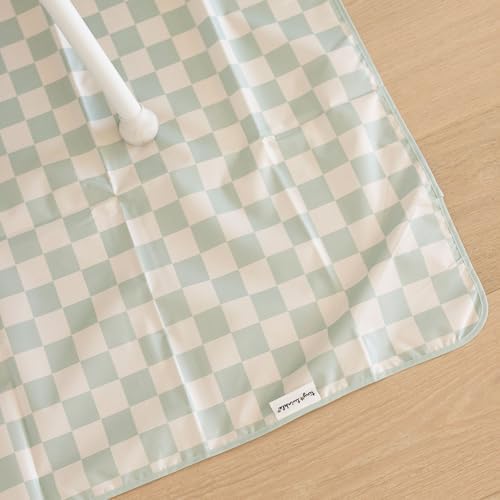 Tiny Twinkle Splat Mat for Under High Chair or Table | 44" x 44" Waterproof & - Image 6