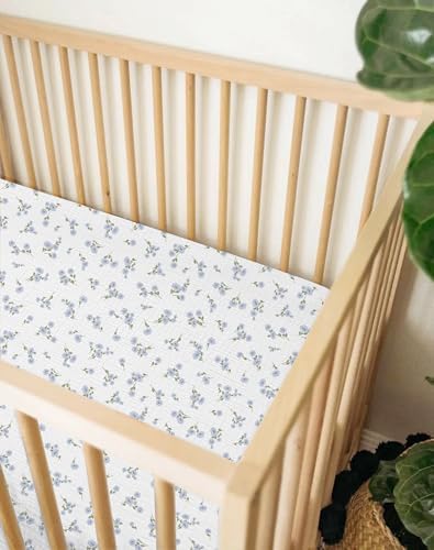 Muslin Bedside Bassinet Sheets 2 Pack - Image 7