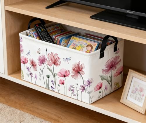 Essme Rectangular Flower Basket, Girls Baskets Empty - Image 3