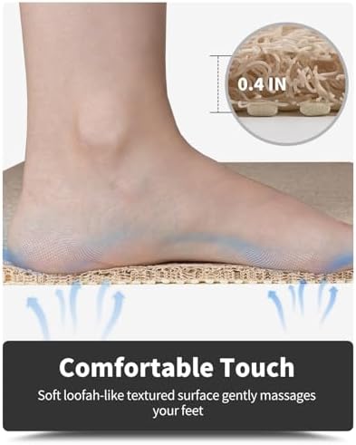 Non-Slip Bathtub Mat, 16x 24 Inch, Shower Mats - Image 3