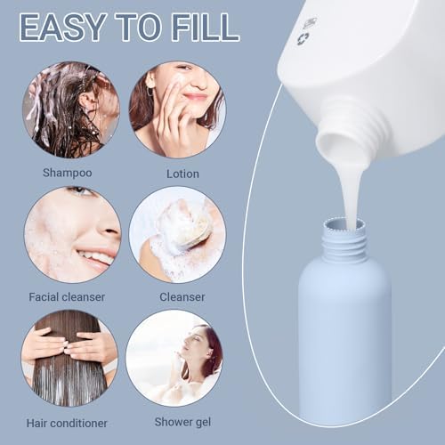 8.8oz Travel Essentials Shampoo Bottles - Image 2