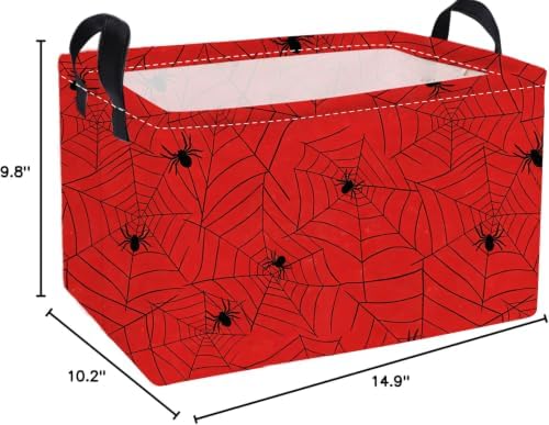 Essme Rectangular Spider Basket, Kids Storage Bins Organizer - Image 2