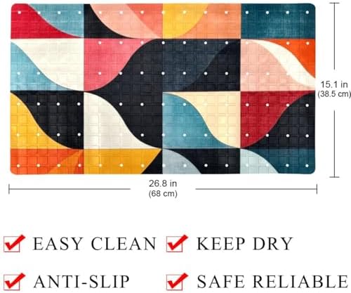 Baby Bath Mat Non Slip 26.8"x15.1" Bathtub Mat - Image 4