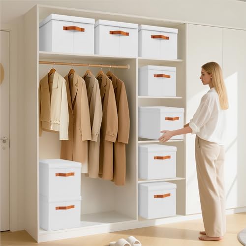 Homsorout Storage Bins with Lids - Image 4