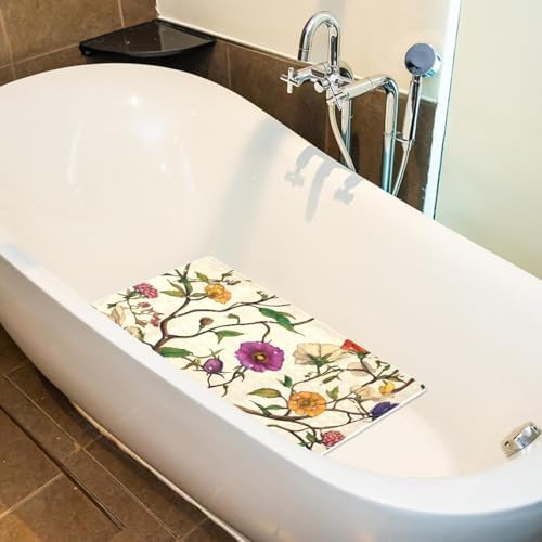 Non Slip Shower Mat Bathtub Mat 15.1x26.8 Inch, Quick Dry Bath Mat - Image 5