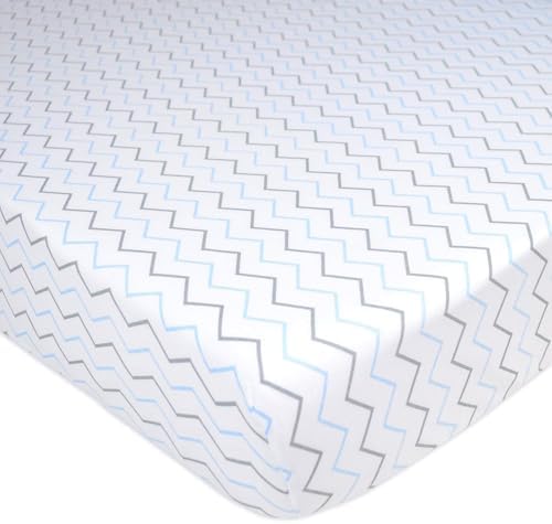 American Baby Company Cotton Fitted Crib Sheet 52x28" by AmericanBabyCompany