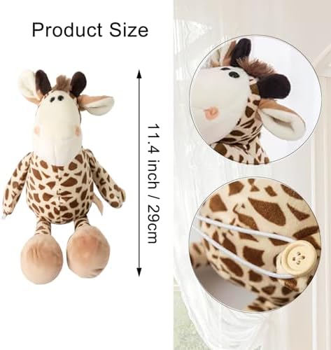 Curtain Tiebacks, 1 Pair Cute Animal Curtain Holdbacks - Image 3