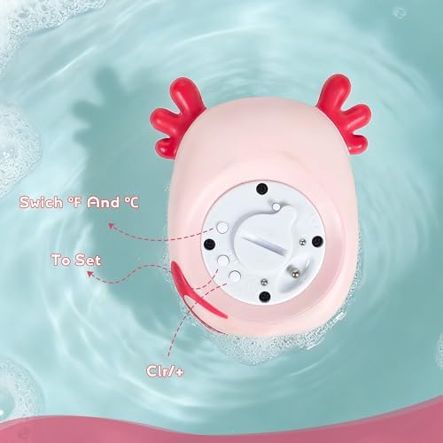 Baby Bath Thermometer for Infants, Axolotl Water Thermometer for Bathtub - Image 5