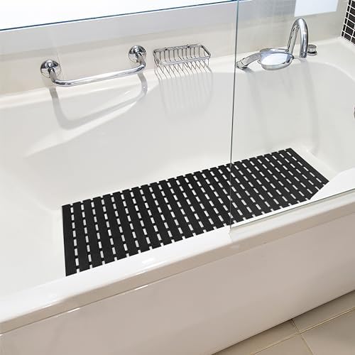 BEMISO Shower Mat Non Slip Bathtub Mat 37.4 x 15.7 Inch Bath Mat - Image 6