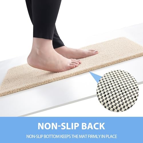 Hargiis Non-Slip Bathtub Mat, Anti Slip Shower Mat, Fast Drying Bathtub Mats - Image 3