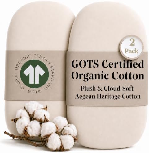 GOTS Organic Bassinet Fitted Sheets Compatible by Purityfromthefirstsleep