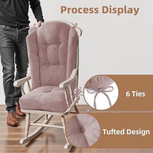 Wingback Rocking Chair cushion - Image 4