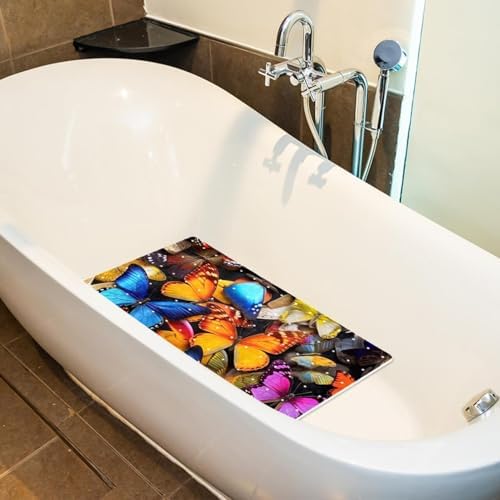 Shower Mat Bathtub Mat, 26.8x15.1 inch, Non-Slip Bath Mat - Image 5