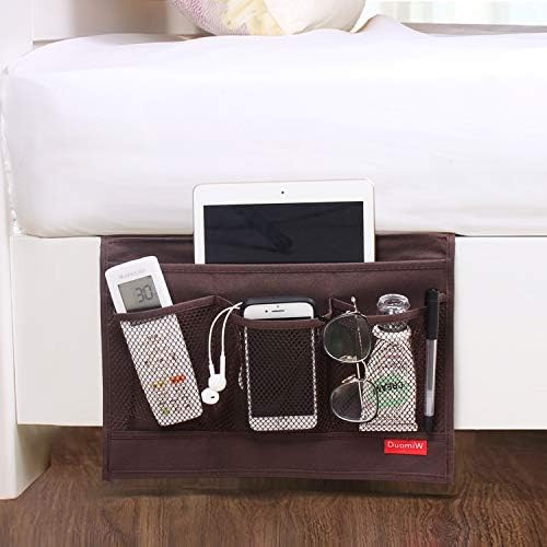 Bedside Caddy, Table Cabinet Storage Organizer, 4 Pockets - Image 3