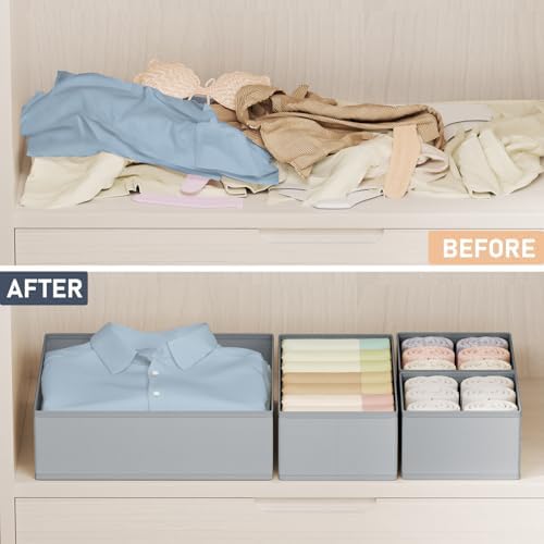 DIMJ Drawer Organizer Clothes Storage - Image 6