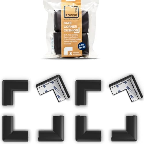 Roving Cove Baby Proof Corner Protector, 8 Small Corners by RovingCove