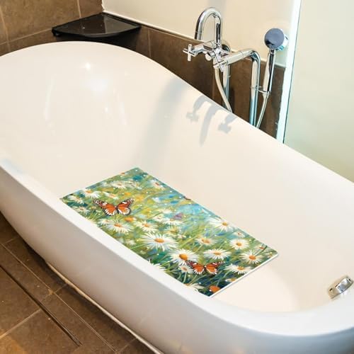 Shower Mat Bathtub Mat, 26.8x15.1 inch, Non-Slip Bath Mat - Image 5