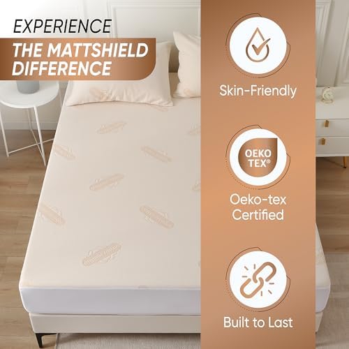 Deluxe Waterproof Organic Mattress Protector King Size - Image 6