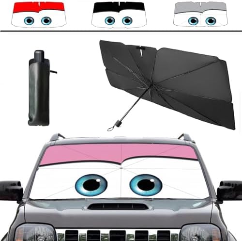 Windshield Sun Shade 2025 Car Accessories 100% Blackout Car Front Windsow by Coricha