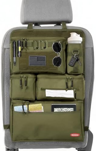 Tactical Car Seat Back Organizer by Vanlutone