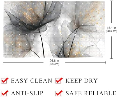 Baby Bath Mat Non Slip 26.8"x15.1" Bathtub Mat - Image 4