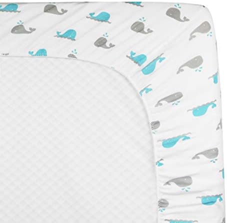 American Baby Company Cotton Fitted Crib Sheet 52x28 - Image 4