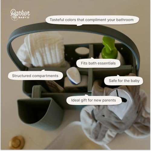 Parker Baby Co. Bath Caddy Insert, Removeable Inserts - Image 5