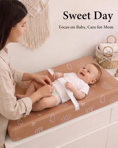 Yoofoss 2-Pack Diaper Changing Pad Cover - Image 6