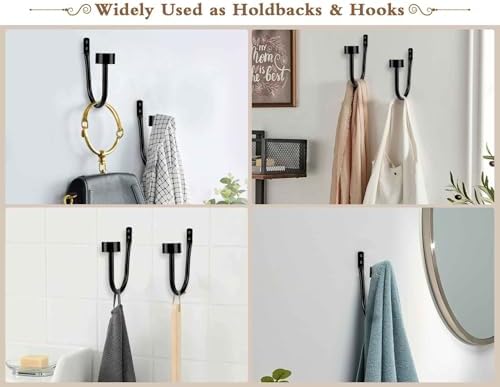 KAMANINA Curtain Holdbacks for Wall - Image 5