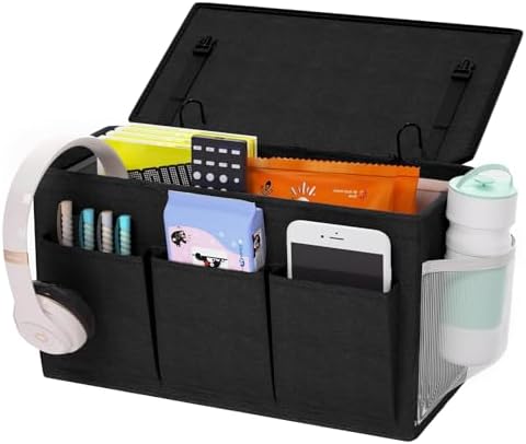 Bedside Caddy Storage Organizer by Edudif