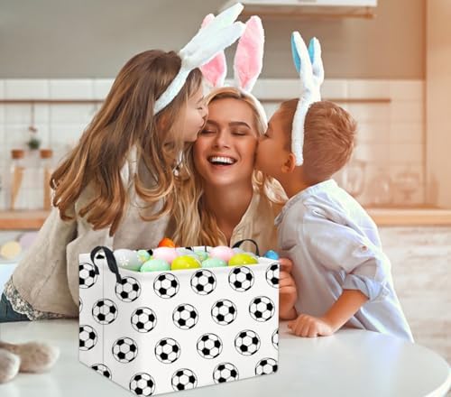 Rectangular Soccer Basket Kids Baby Storage Basket Cute Kids Toy Storage Bin - Image 5