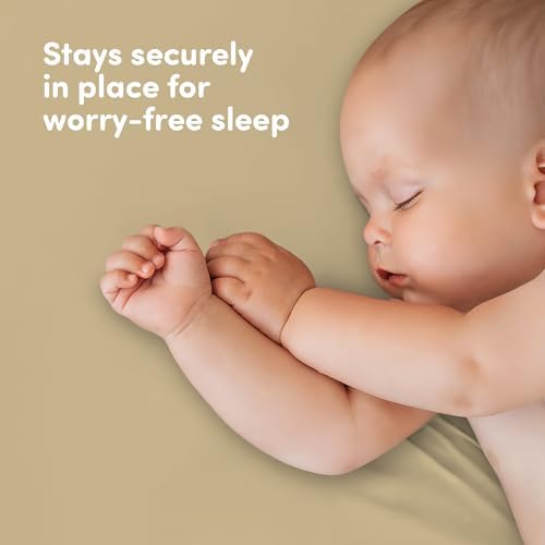 Cotton Crib Sheets 2 Pack – Sweety Fox Mini Fitted Sheets - Image 5