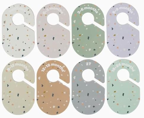 3 Sprouts Baby Closet Dividers, Newborn to 2T, 8 Piece Set - Image 5
