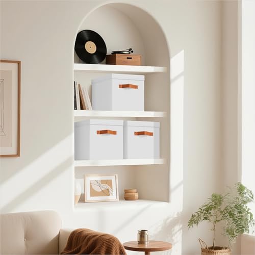 Homsorout Storage Bins with Lids - Image 2