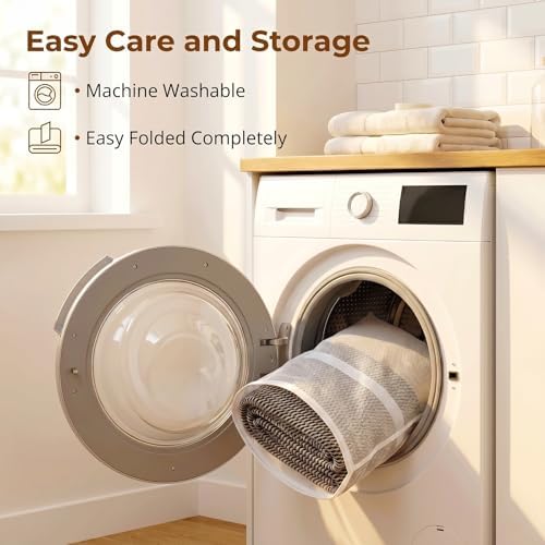 OIASKET 108L Cotton Rope Storage Basket - Image 5