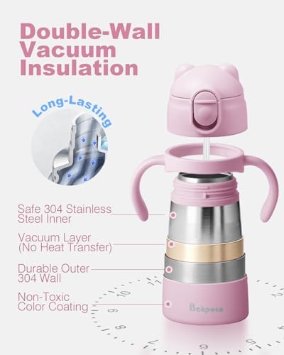 Bakpoco Stainless Steel Straw Sippy Cup - Image 2