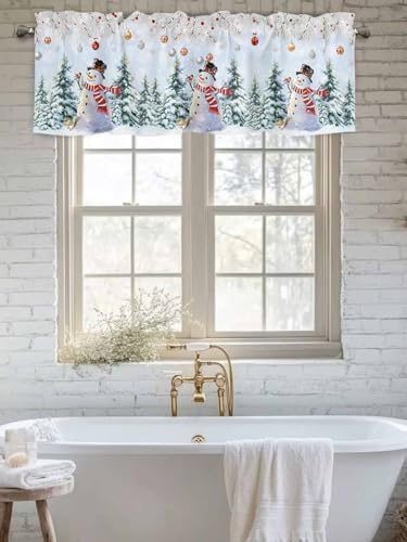 Vandarllin Snowman Valance Curtains - Image 6