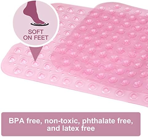 YINENN Bath and Shower Safety Mats 40x16 inch, Non Slip - Image 4