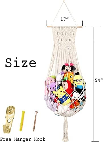 Stuffed Animal Hammock Wall Hanging Net - Image 6