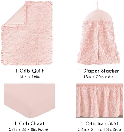 Sweet Jojo Designs 4-Piece Baby Crib Bedding Set - Image 2