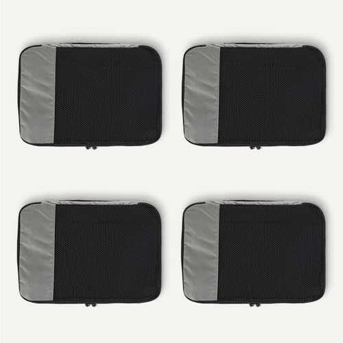 Amazon Essentials 4-Piece Packing Cubes Travel Accessories Set, Space-Saving - Image 5