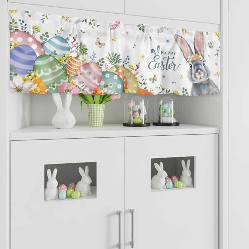 Vandarllin Easter Kitchen Curtains Valances - Image 5