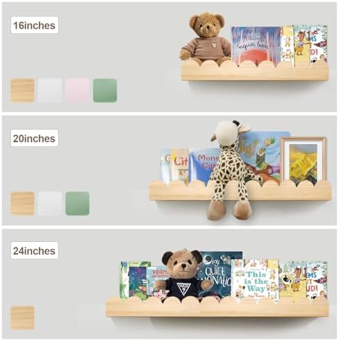Scalloped Shelves for Nursery - Image 6