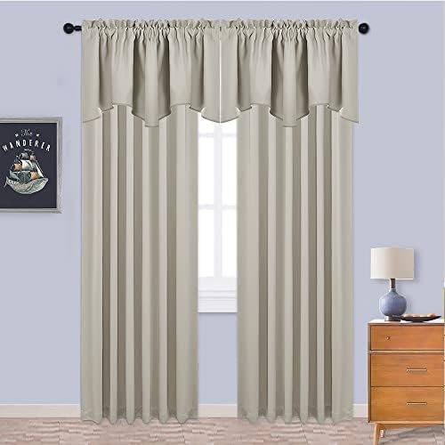 NICETOWN 18 Inch Length Short Curtain Valances Privacy - Image 6