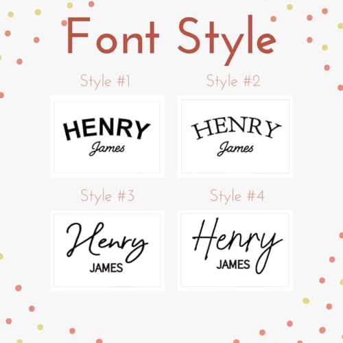 Personalized Embroidered Baby Name Banner Canvas Pennant Flag Nursery Decor - Image 6