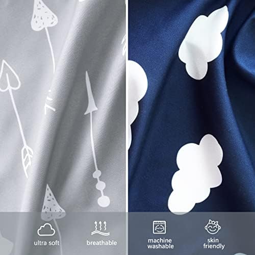 4-Pack Fitted Mini Crib Sheets for Boys and Girls - Image 5